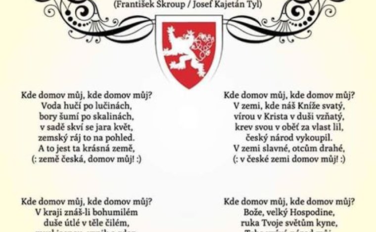 O delší českou hymnu se postará skupina Kryštof