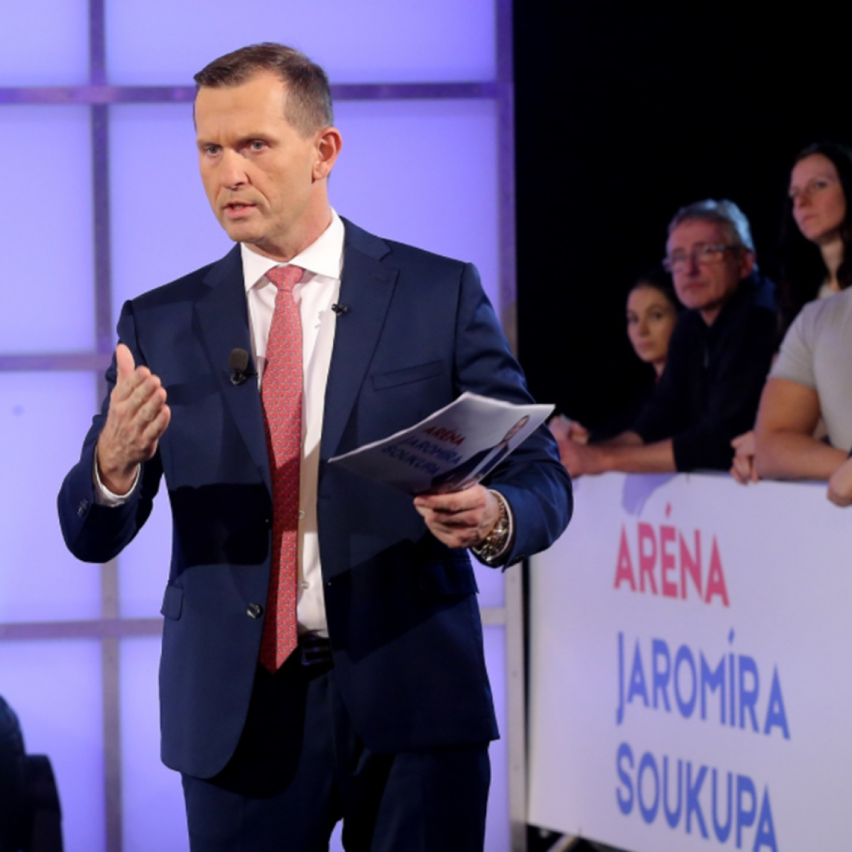 STALO SE: Jaromír Soukup zkolaboval v přímém přenosu