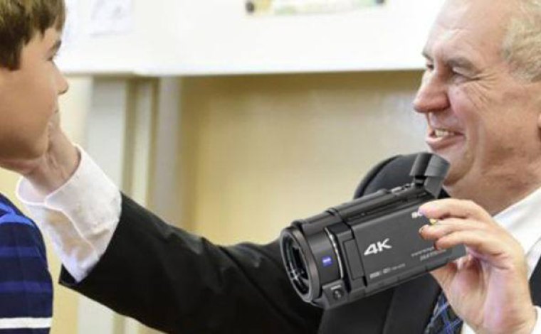 STALO SE: Miloš Zeman se sešel s ohroženými dětmi z Klokánku