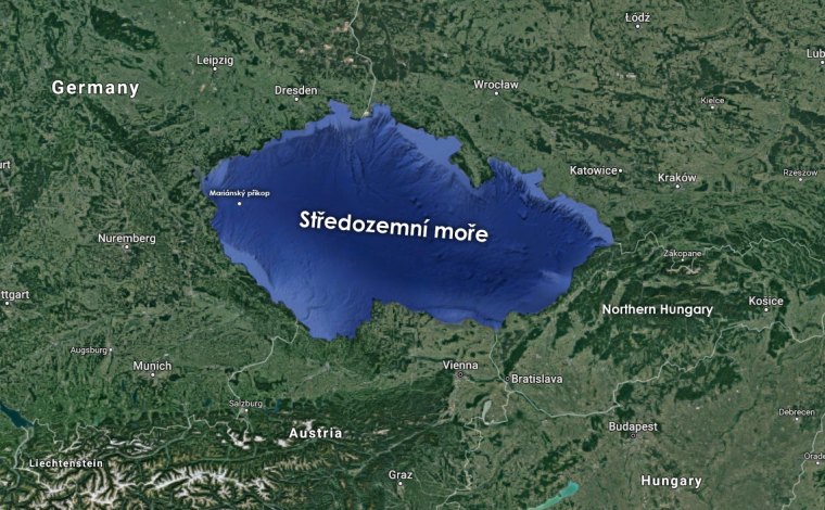 Evropská unie přestěhuje Středozemní moře. Není ve středu země