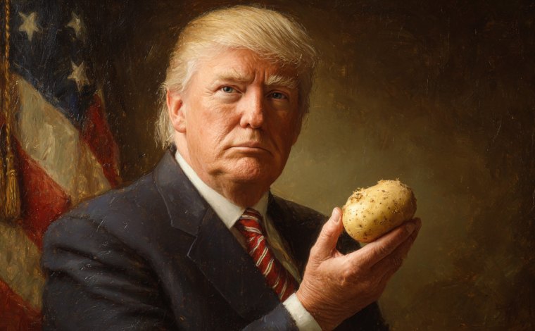 Trump se chystá Evropanům zdanit brambory. "Je to jídlo z amerického dovozu," tvrdí