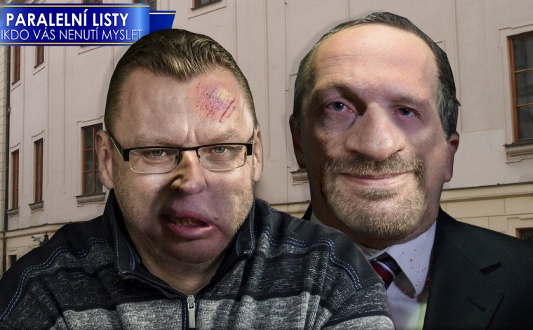Poslanec Volný si to šel vyříkat ven. Potkal tam Vénu a vjeli si do vlasů!