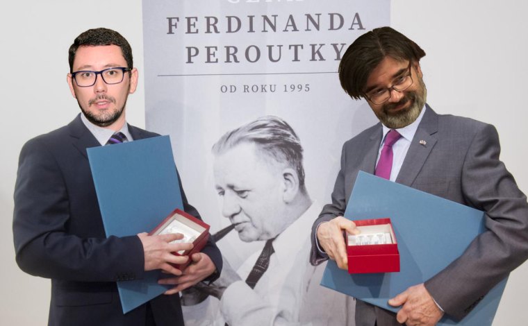 Jiří Ovčáček získal cenu Ferdinanda Peroutky