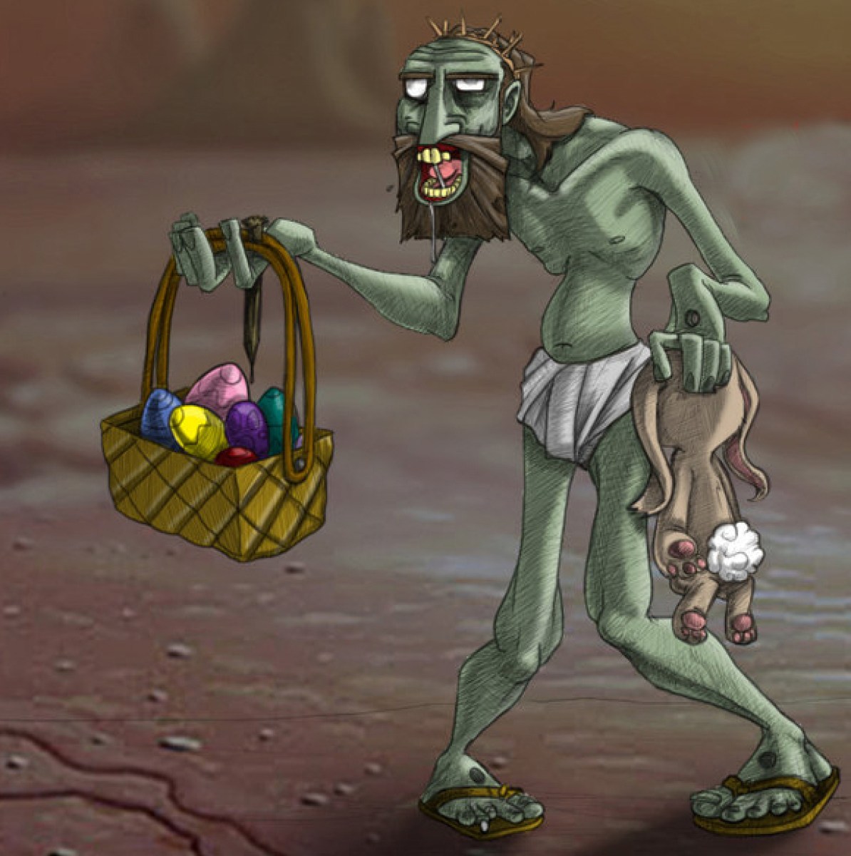 Křesťané se připravuji na tradiční oslavu příchodu první zombie!