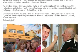 Klasický příspěvek Andreje Babiše