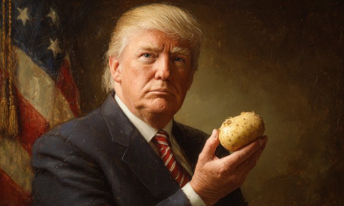 Trump se chystá Evropanům zdanit brambory. "Je to jídlo z amerického dovozu," tvrdí